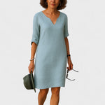 Zomerkleed "Clara" – Moeiteloze Elegantie
