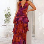 Chiffon Maxikleed "Stefanie" – Zomer