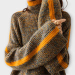 Trui "Brigitte" – Vintage Hoge Kraag