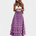 Boho Rok – Satijnen Afwerking