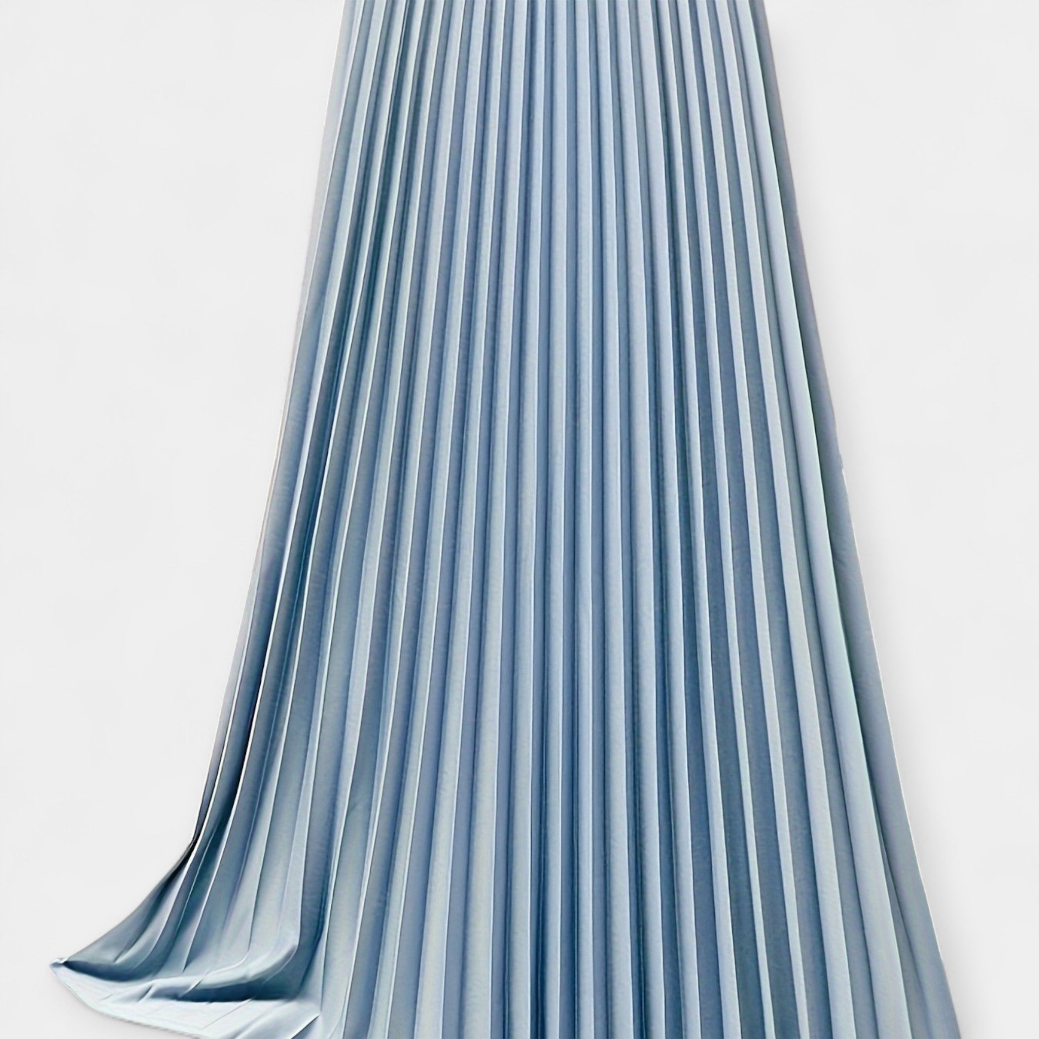 Jupe plissée satinée – Maxi