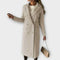 Manteau en laine "Christa" – Style trench à ceinture