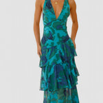 Chiffon Maxikleed "Stefanie" – Zomer