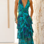 Chiffon Maxikleed "Stefanie" – Zomer