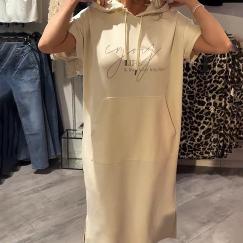 Hoodiekleed "Inge" – Casual met Kap