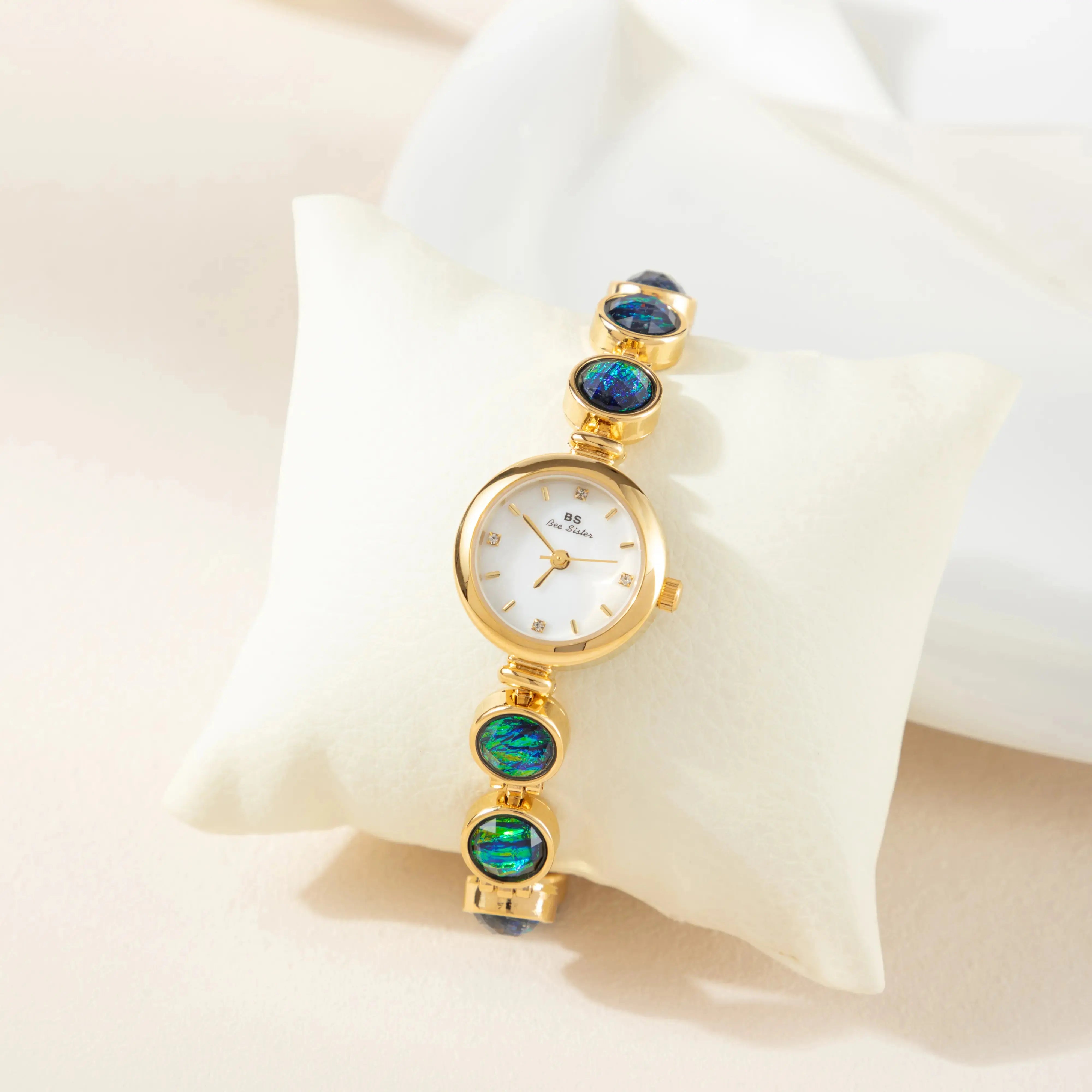 Horloge "Mia" – Bohemian met Parels
