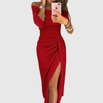 Robe Longue "Elsa" – Dos Nu Licou