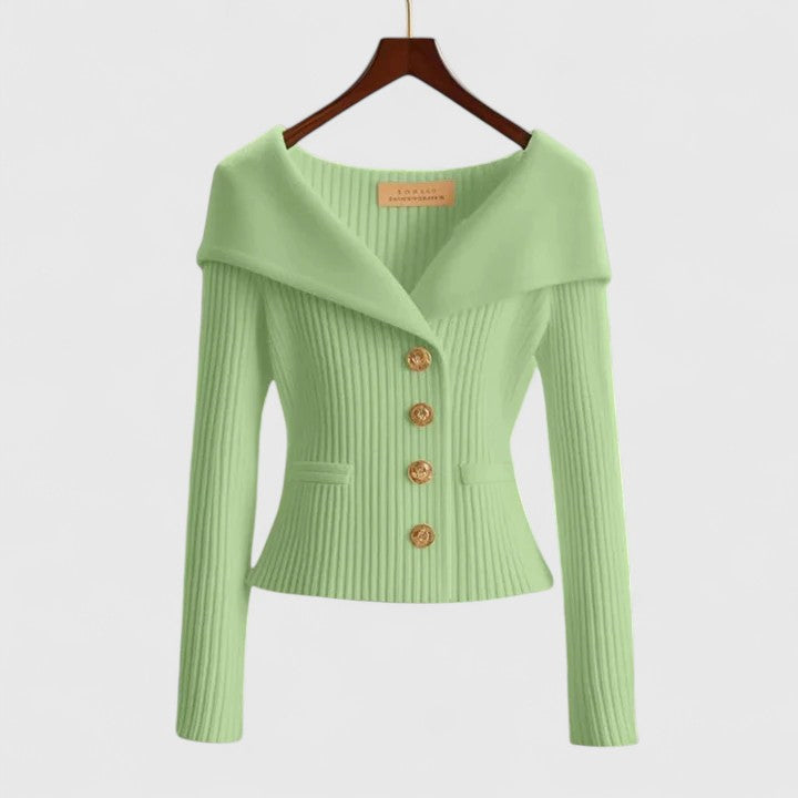Vest "Leni" – Elegant Gebreid