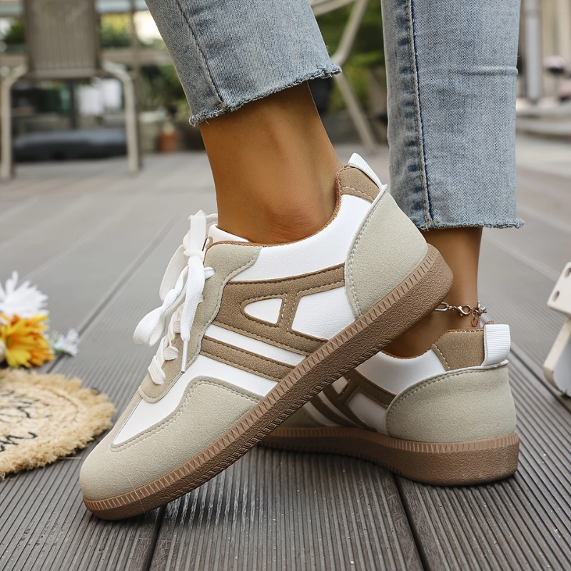 Comfortschoenen "Anke" – Brede Neus, Tweekleurig