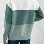 Pull "Sophie" – Manches Longues & Épaules Tombantes
