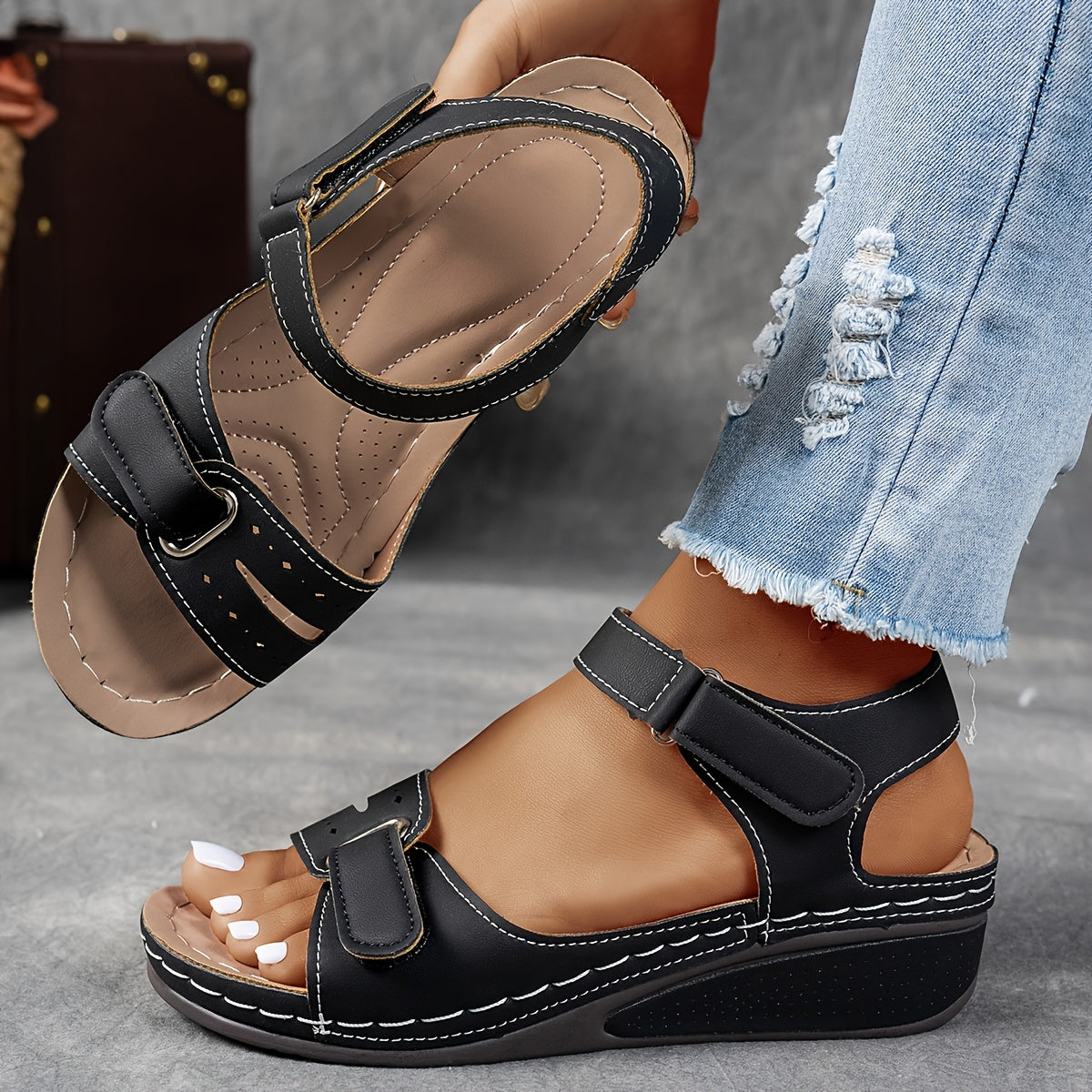 Orthopedische Sandalen "Lina" – Licht & Vrouwelijk