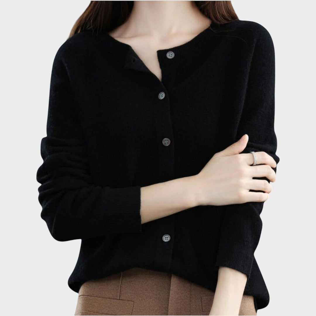 Cardigan "Cornelia" – Elegant met Knopen