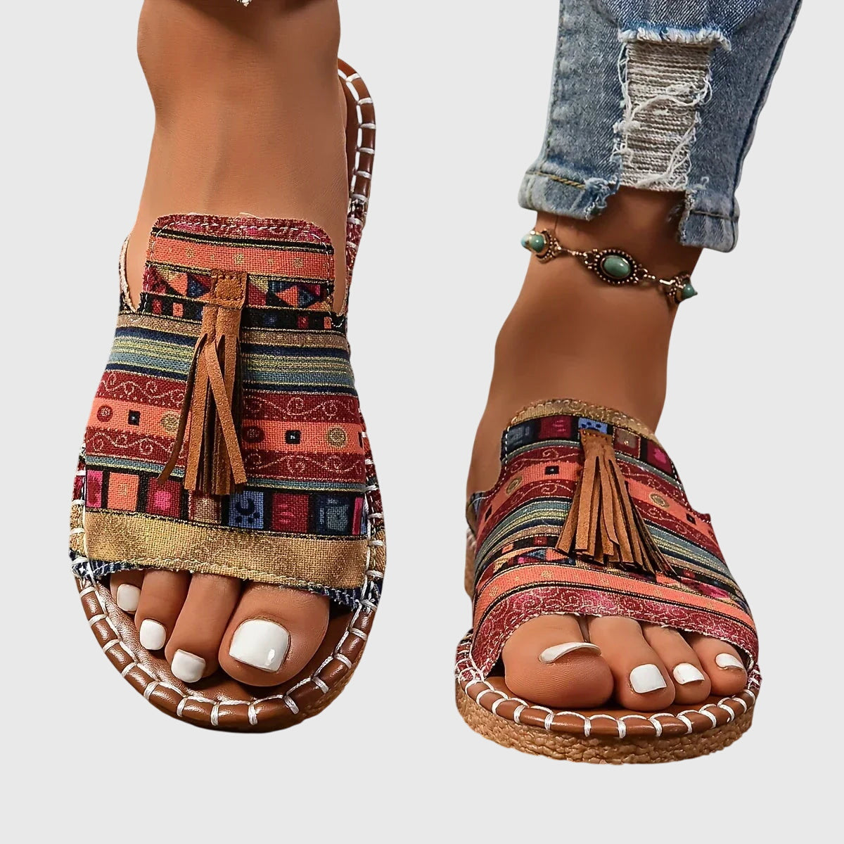 Orthopedische Sandalen "Johanna" – Tijdloze Kuststijl