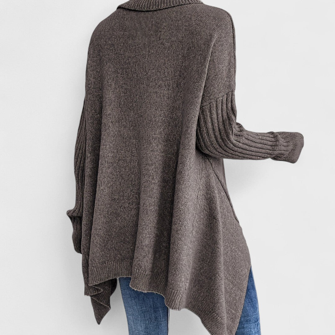 Trui "Anja" – Oversized Asymmetrisch
