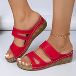 Sandales ergonomiques "Astrid" – Double bride