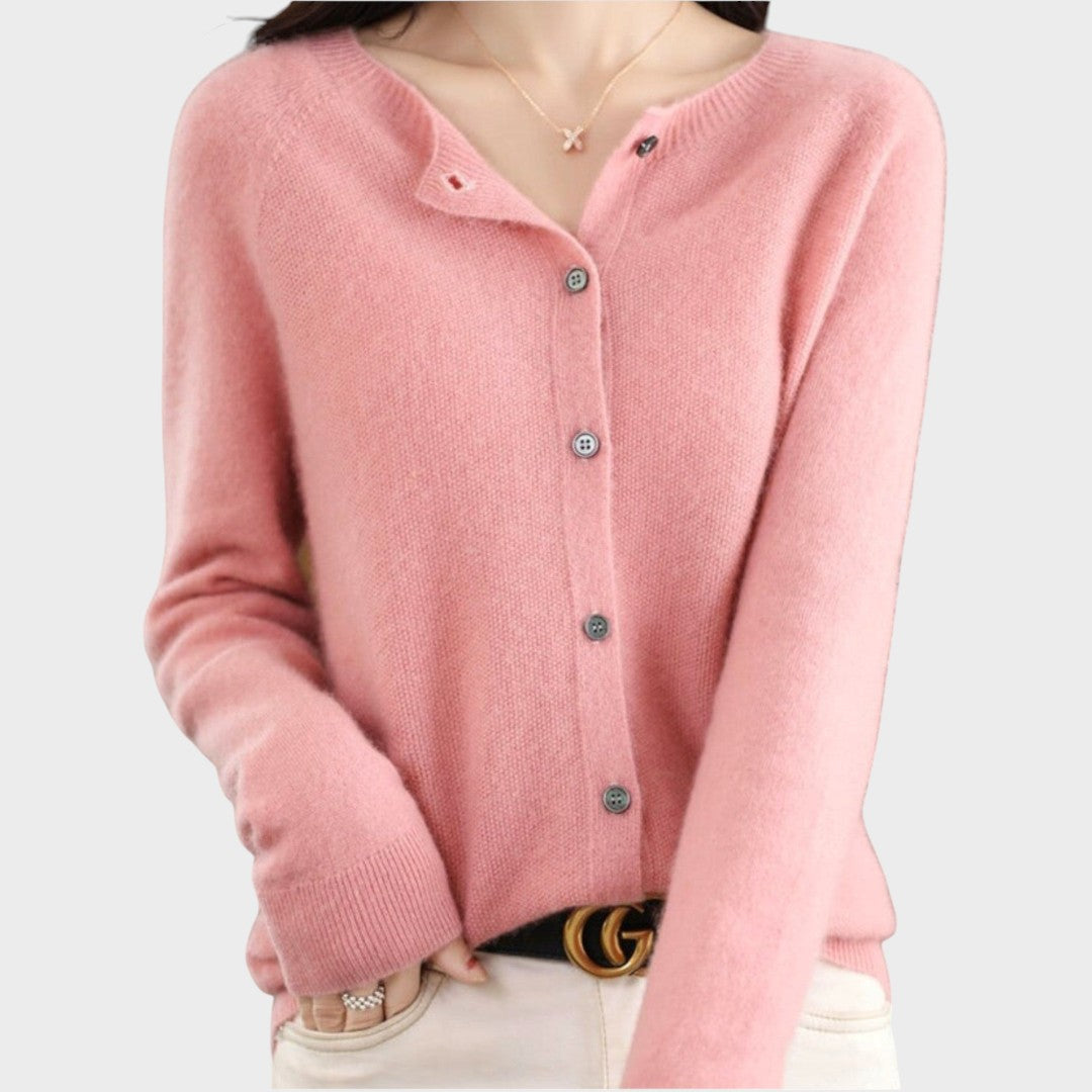 Cardigan "Cornelia" – Elegant met Knopen