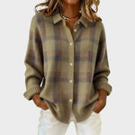 Gilet "Vera" – Maille à Carreaux