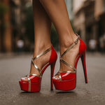 Stiletto "Mia" – Met Plateau