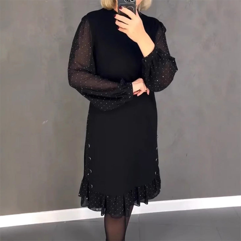 Robe "Juliane" – Cristaux & Col Rond