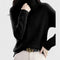 Pull à Col Roulé "Sapphire" – Uni