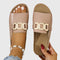 Sandales "Angelika" – Boucle dorée