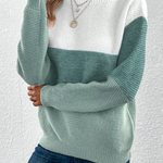 Pull "Sophie" – Manches Longues & Épaules Tombantes