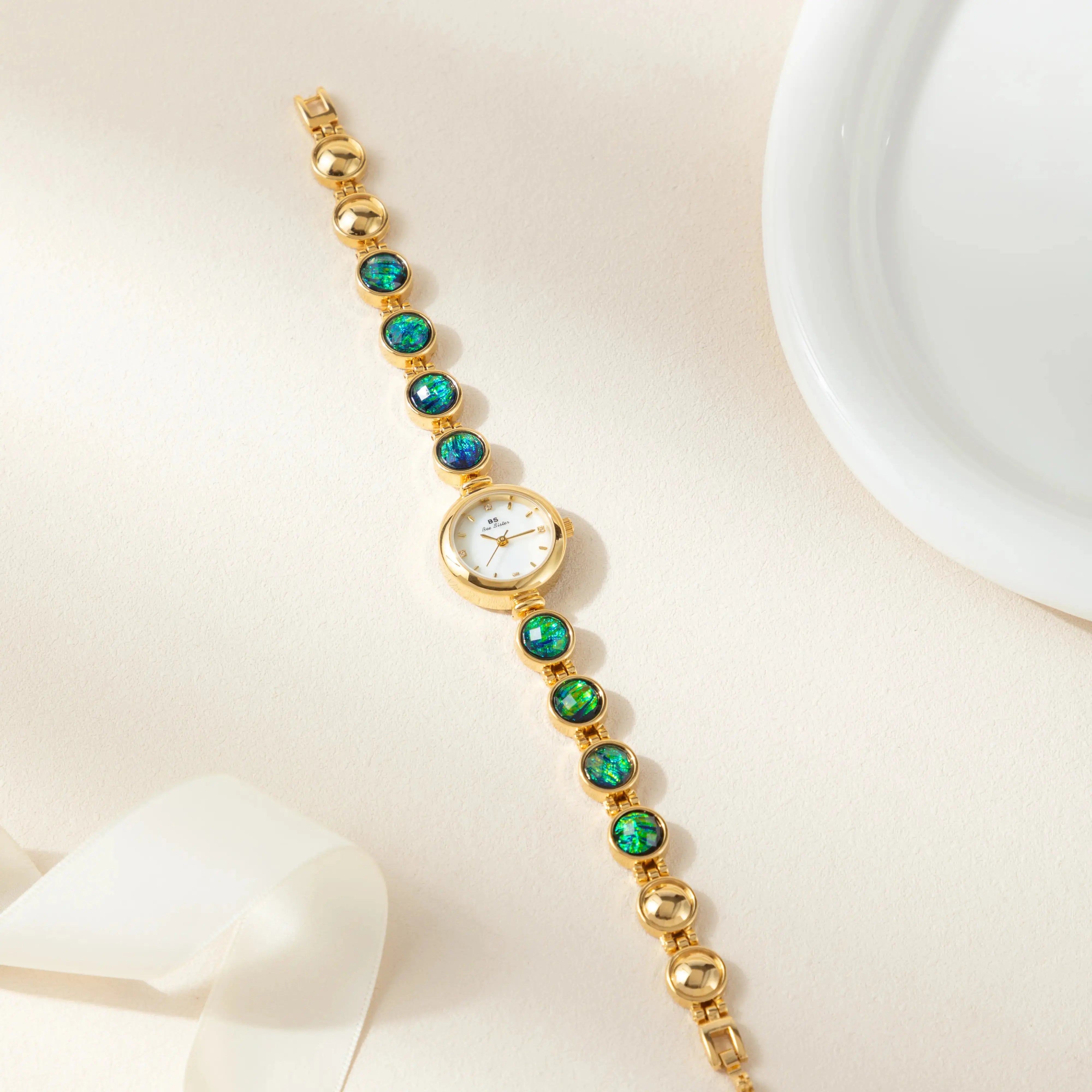 Horloge "Mia" – Bohemian met Parels