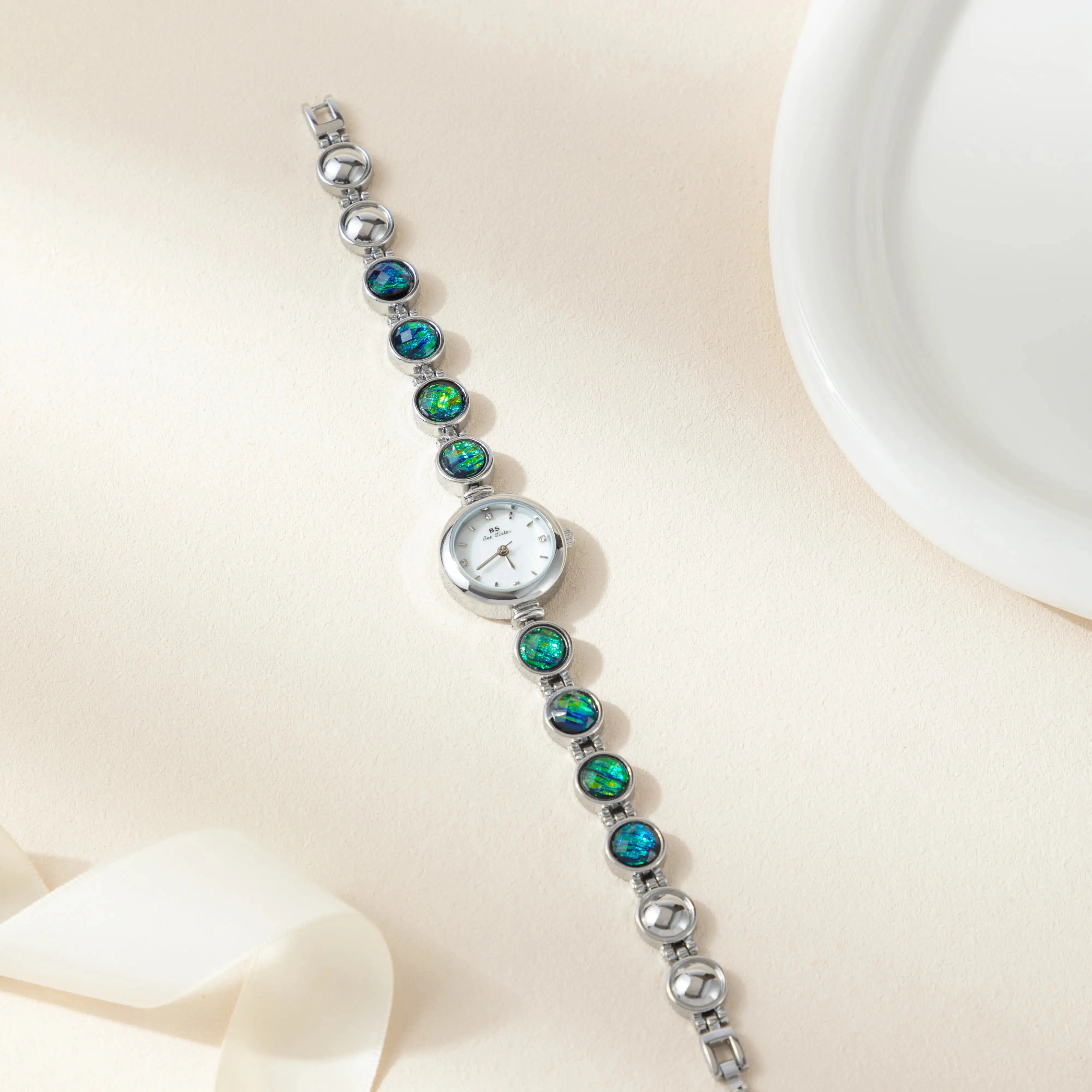 Horloge "Mia" – Bohemian met Parels