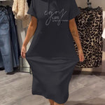 Robe sweat à capuche "Inge" – Casual