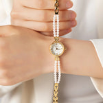 Horloge "Loressa" – Gouden Spiraalband