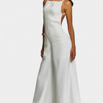 Halter-Jumpsuit "Marie" – Ramie met Wijde Pijpen