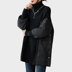 Trui "Sarah" – Oversized met Hoge Kraag