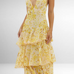 Chiffon Maxikleed "Stefanie" – Zomer