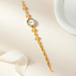 Juweelhorloge – Ronde Details in Goud of Zilver