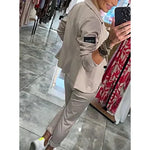 Ensemble "Adriana" – Blazer souple & pantalon