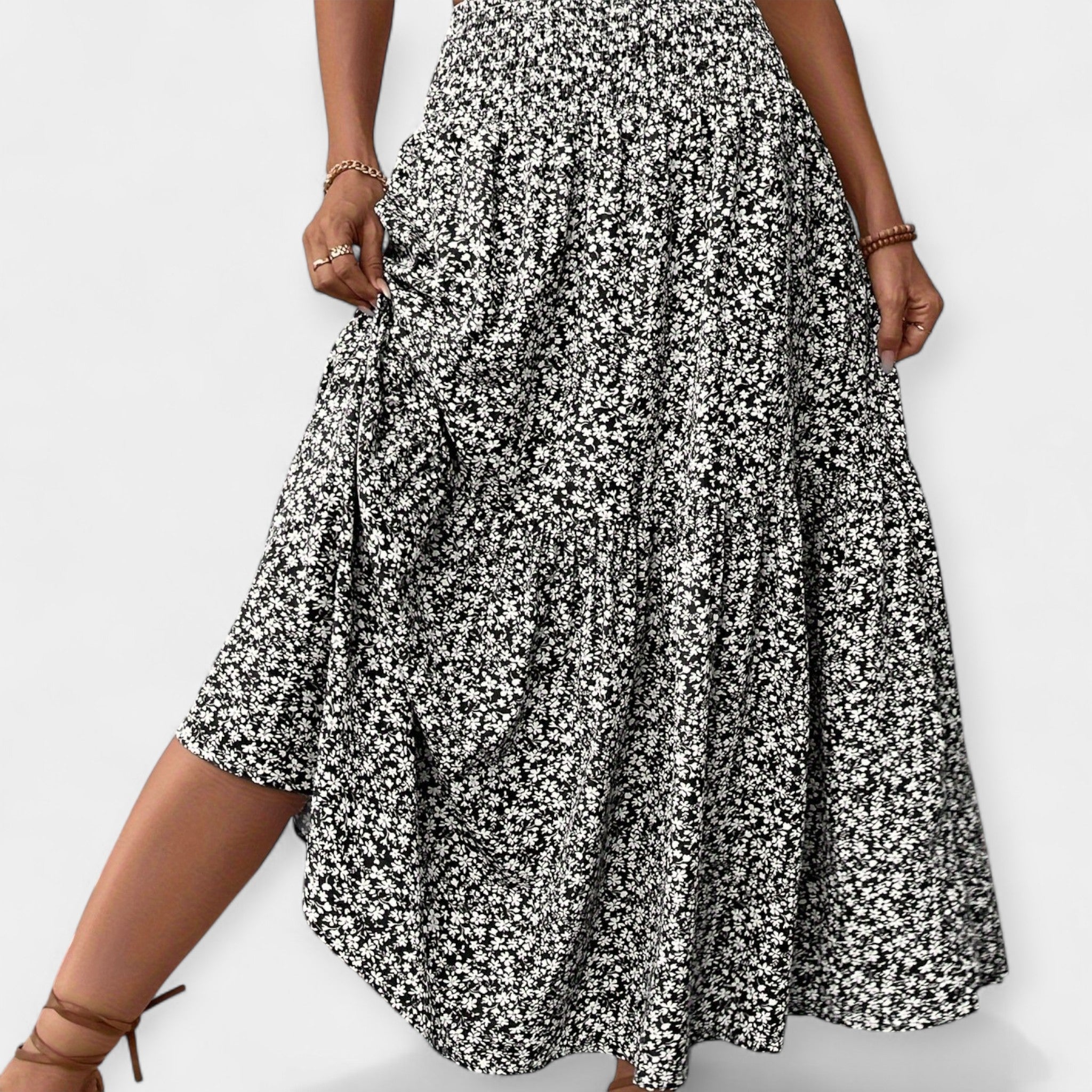 Bloemenrok – Elastische Taille