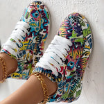 Baskets "Veronika" – Graffiti avec amorti