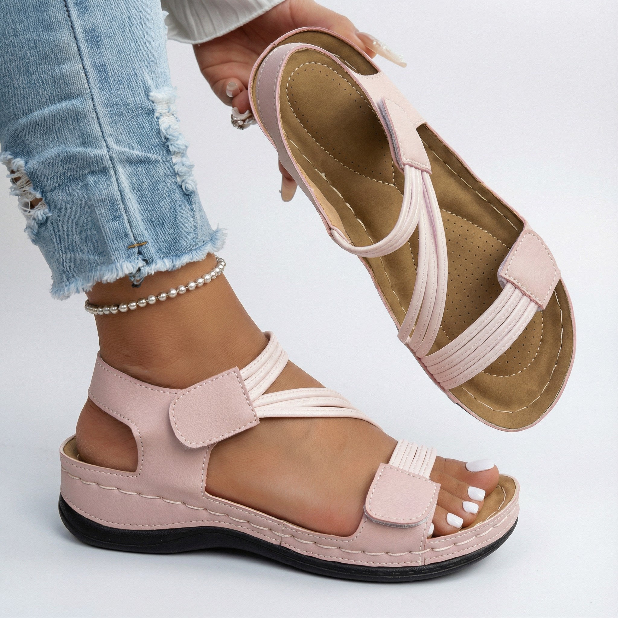 Comfortsandalen "Julia" – Zomers & Licht