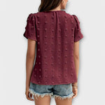 Blouse "Laura" – Plumetis Stippen