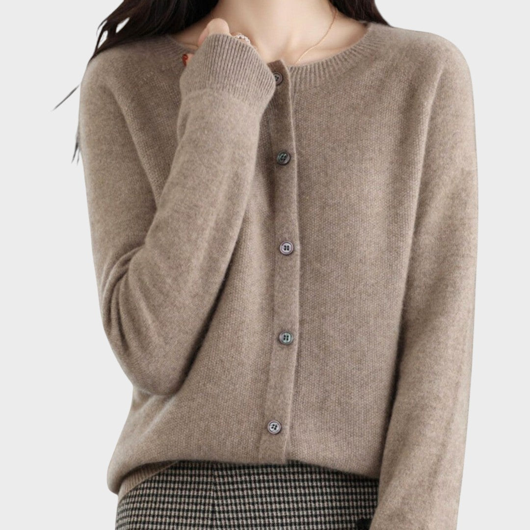 Cardigan "Cornelia" – Elegant met Knopen