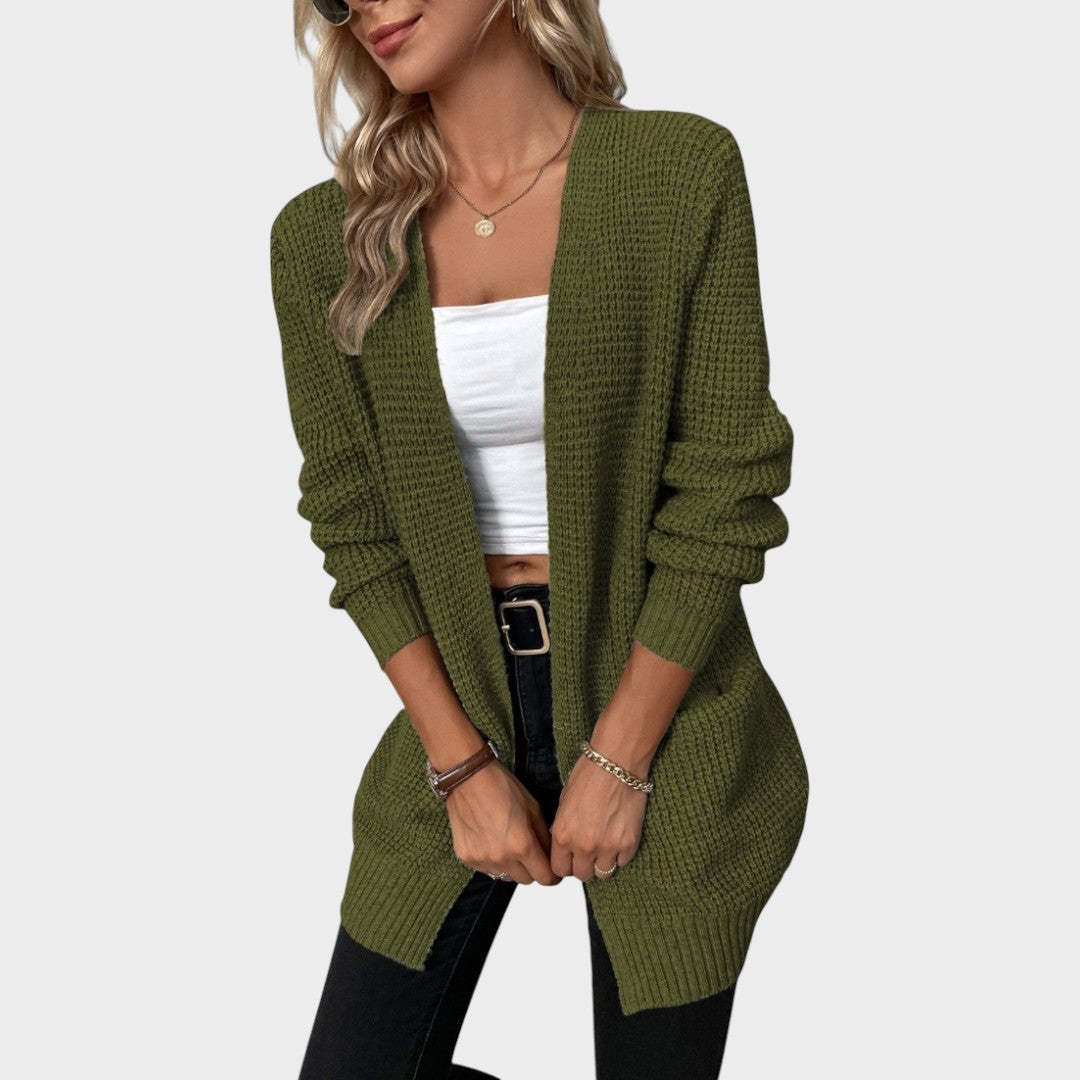 Cardigan "Anneliese" – Kasjmiermix Klassiek