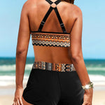 Bikini "Lisa" – Geometrisch met Hoge Taille