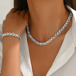 Parure "Lena" – Strass et cristal