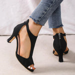 Sandalen "Camila" – Hak met Uitsparingen