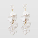 Boucles d'oreilles – Goutte fleur d'orchidée