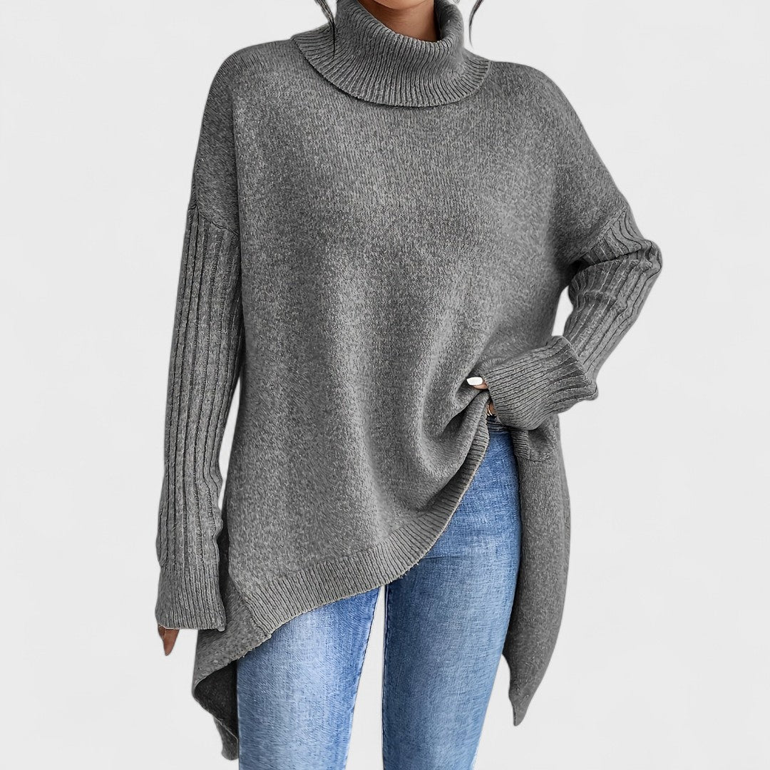 Trui "Anja" – Oversized Asymmetrisch
