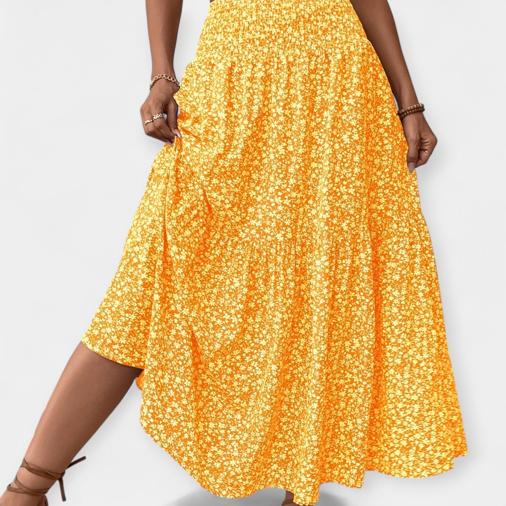 Bloemenrok – Elastische Taille