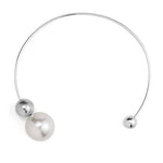 Collier – Perles métalliques