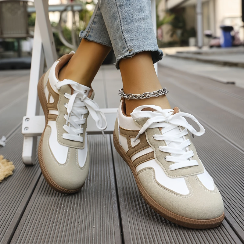 Comfortschoenen "Anke" – Brede Neus, Tweekleurig