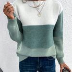 Pull "Sophie" – Manches Longues & Épaules Tombantes